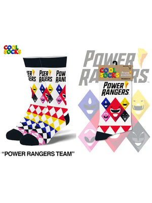 Power Rangers Crew Socks - Geektopia by KAC - Power Ranger Socks