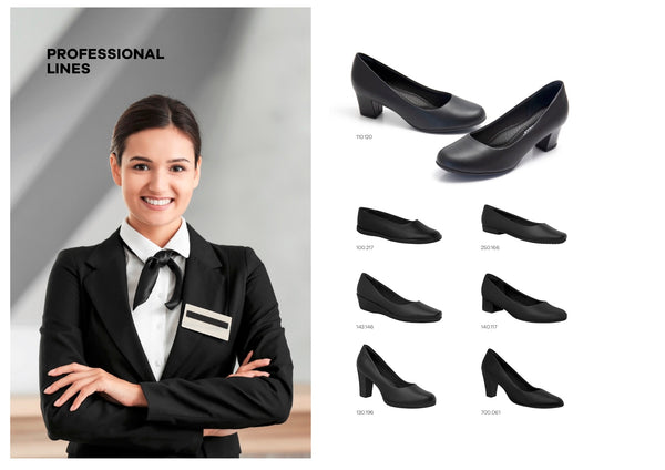navy blue cabin crew shoes
