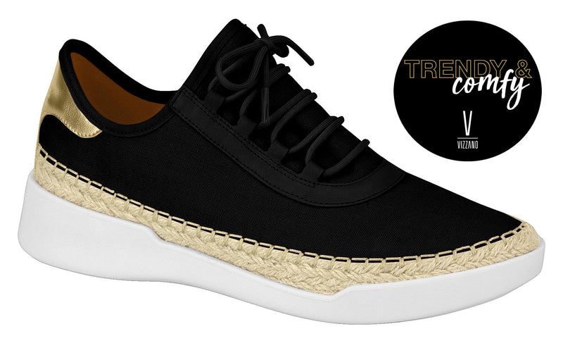 gold fashion sneakers
