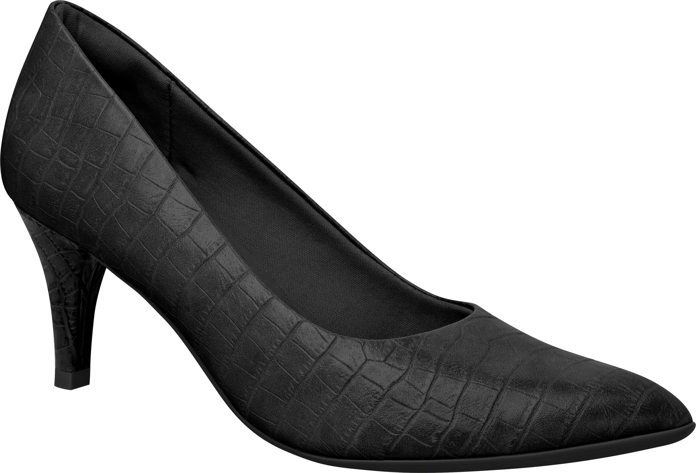 black business heels