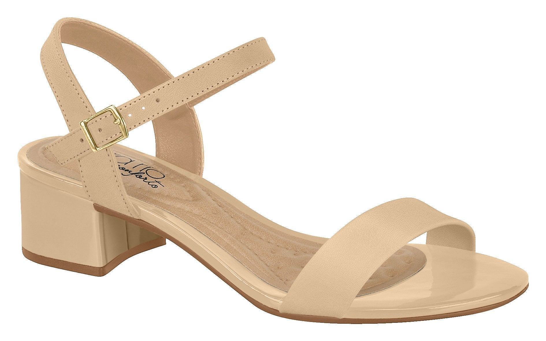 tan low heel shoes