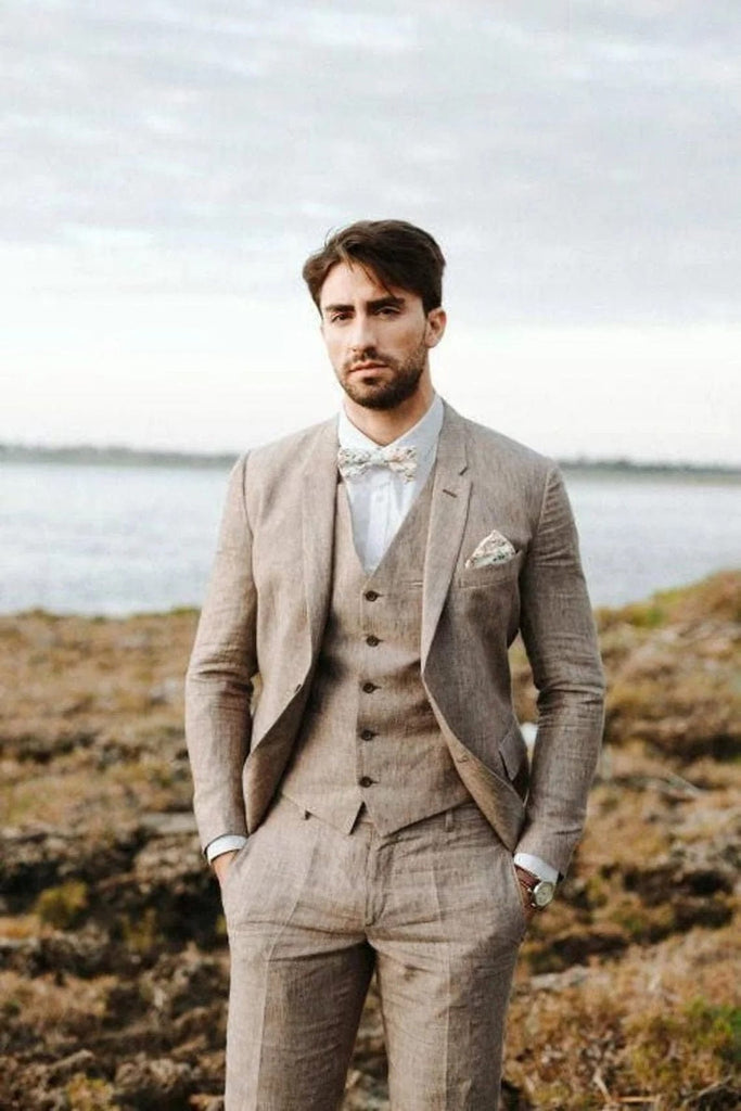 Wedding Suits for Men | Slim Fit Men Suit | Men Linen Suit | SAINLY