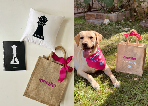 corporate gifting for Meesho chess club and pet club with creative, innovative products