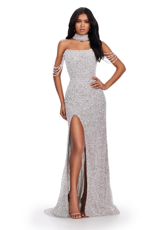 Silver Prom Dresses  Elevate Your Style with Spacious and Stylish