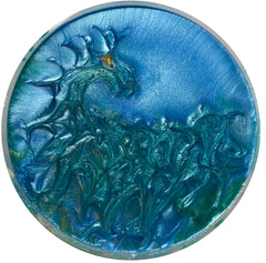 Resin Horse image in a circle