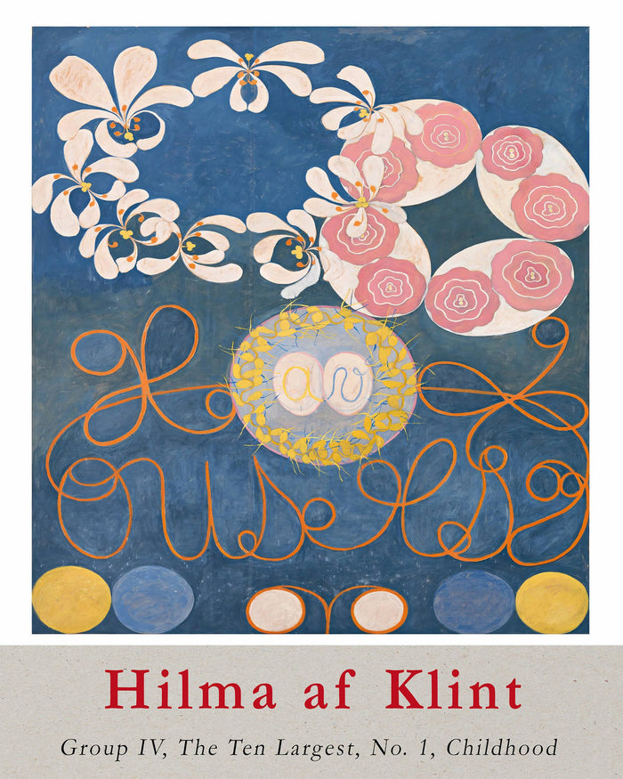 The Age of Manna The Ten Greatest poster by Hilma af Klint - extra lar –  Salts Mill Shop