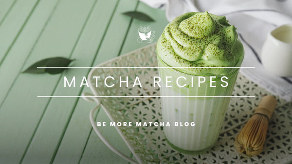 matcha recipes