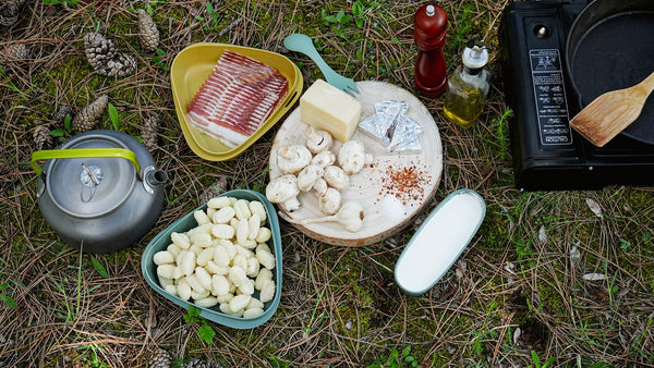 Ingredients for cheese gnocchi