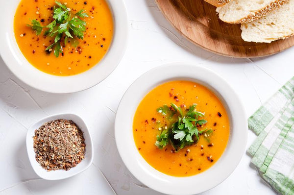 Carrot & orange soup