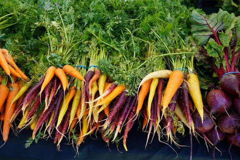 different types of carrots