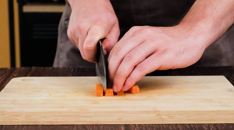 how to batonnet cut carrot step 3