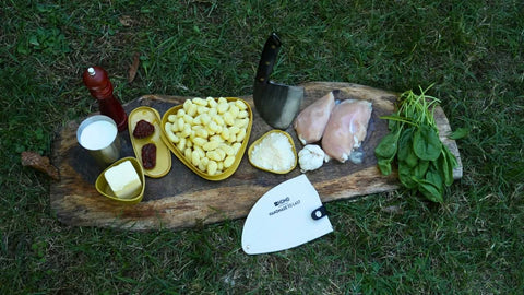 necessary ingredients for the Tuscan gnocchi