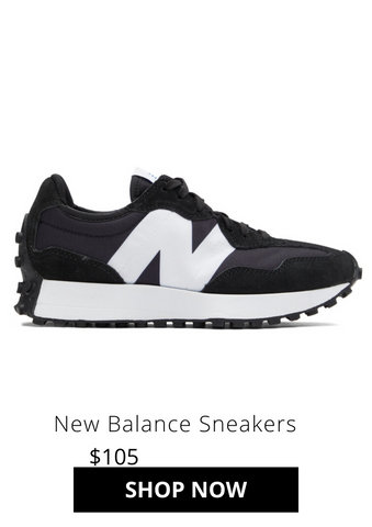 NEW BALANCE Black 327 Sneakers