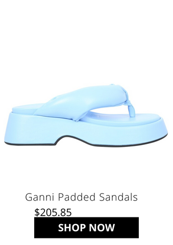 Ganni Platform Padded Sandals