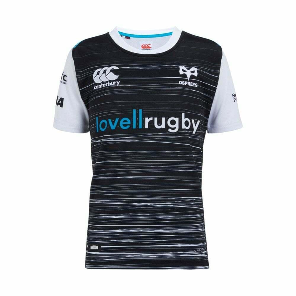 Canterbury Ospreys Kids Home Rugby Shirt