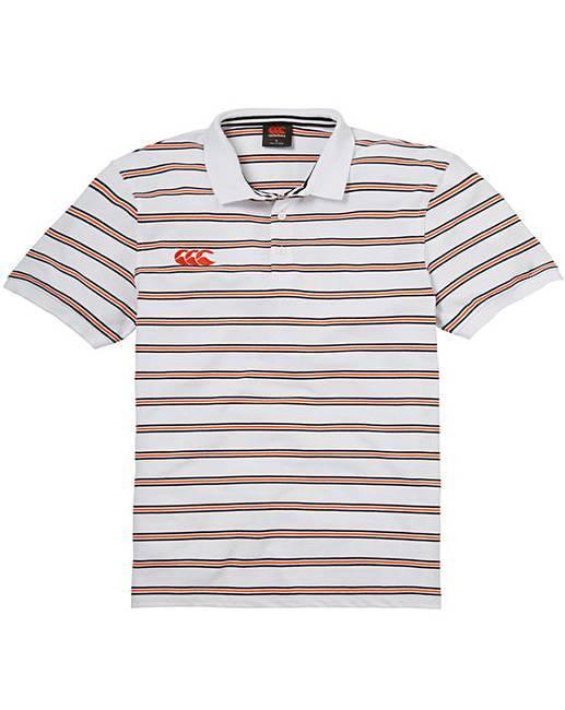 Canterbury Mens Stripe Polo