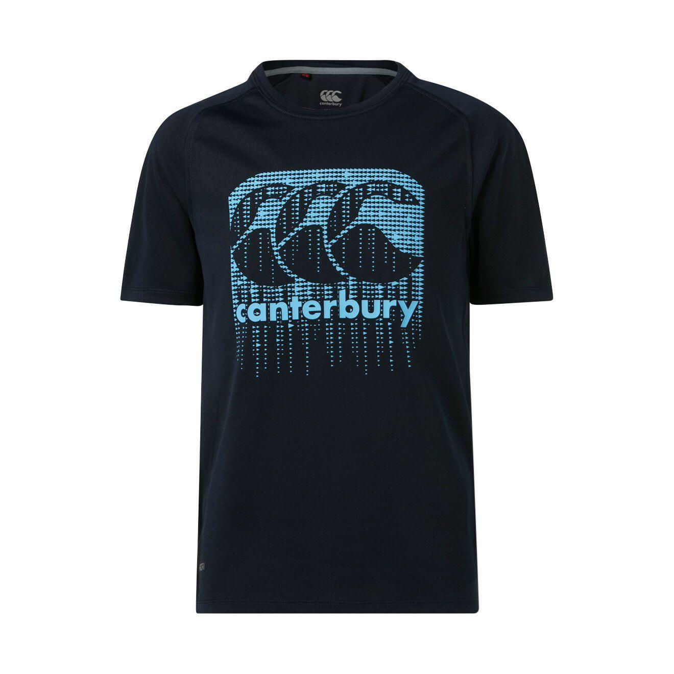 Canterbury Kids Vapodri Poly Large Logo T-Shirt