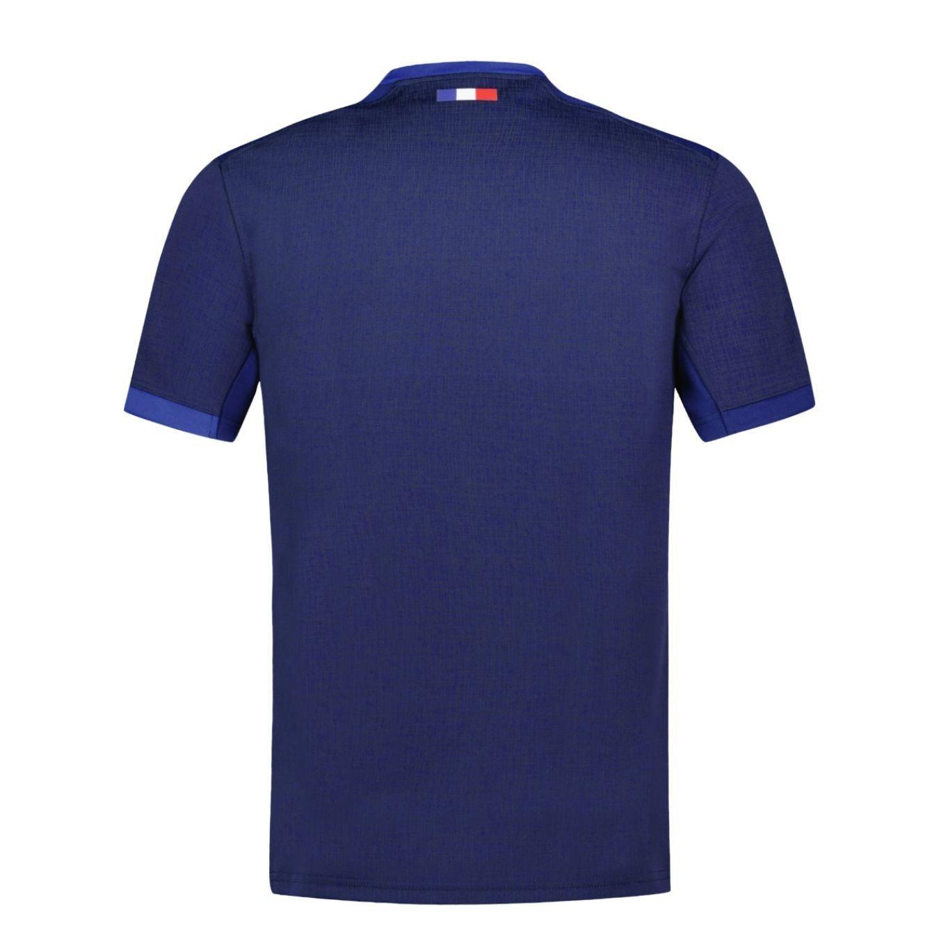 Le Coq Sportif France Mens Supporters Rugby World Cup 2023 Home Rugby Shirt