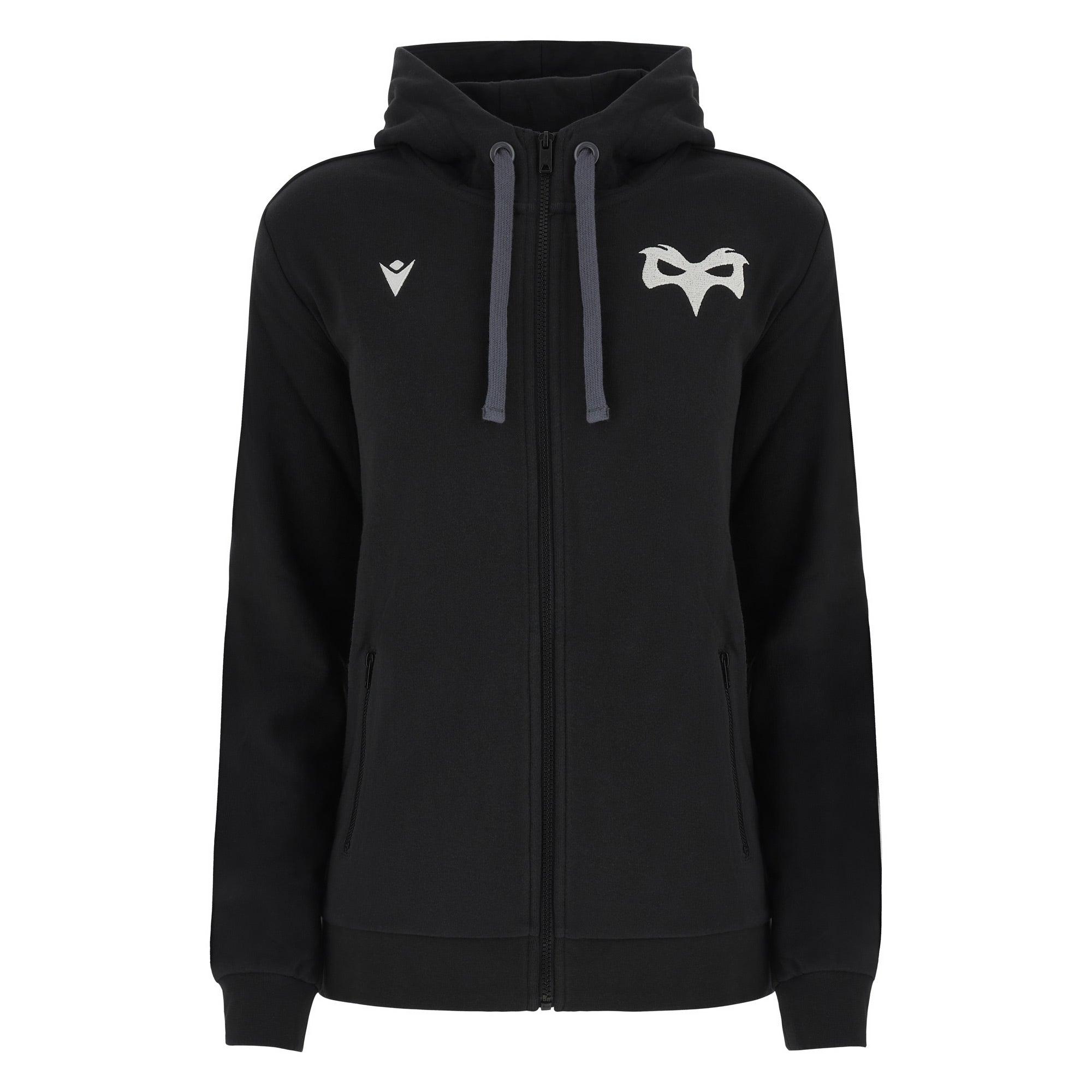 Macron Ospreys Rugby Womens Travel Sweatshirt