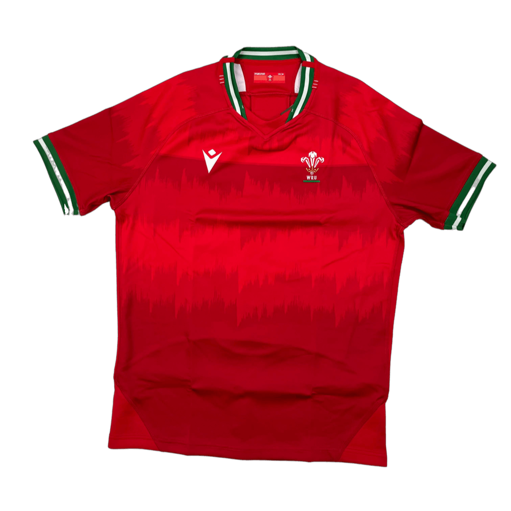 Macron Wales WRU 22/23 Womens Home Pathway Body Rugby Shirt