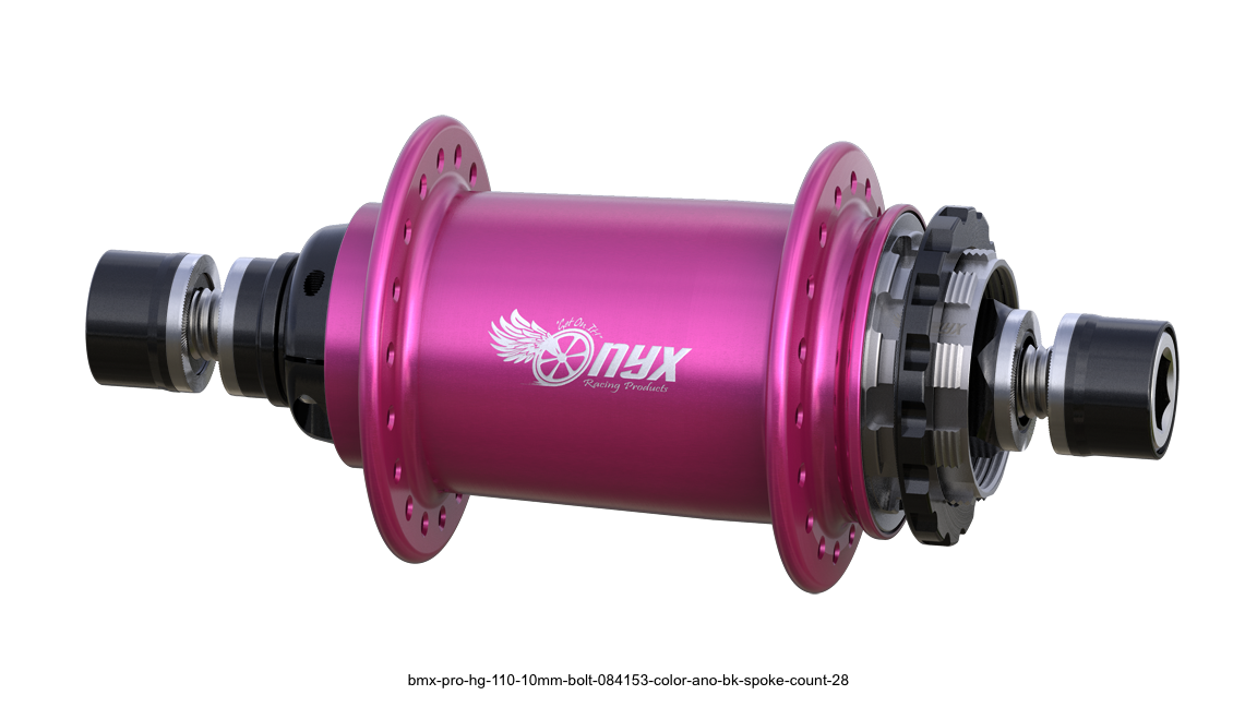 ONYX ultra ISO 10mm Rear hub 36H - USPROBIKES