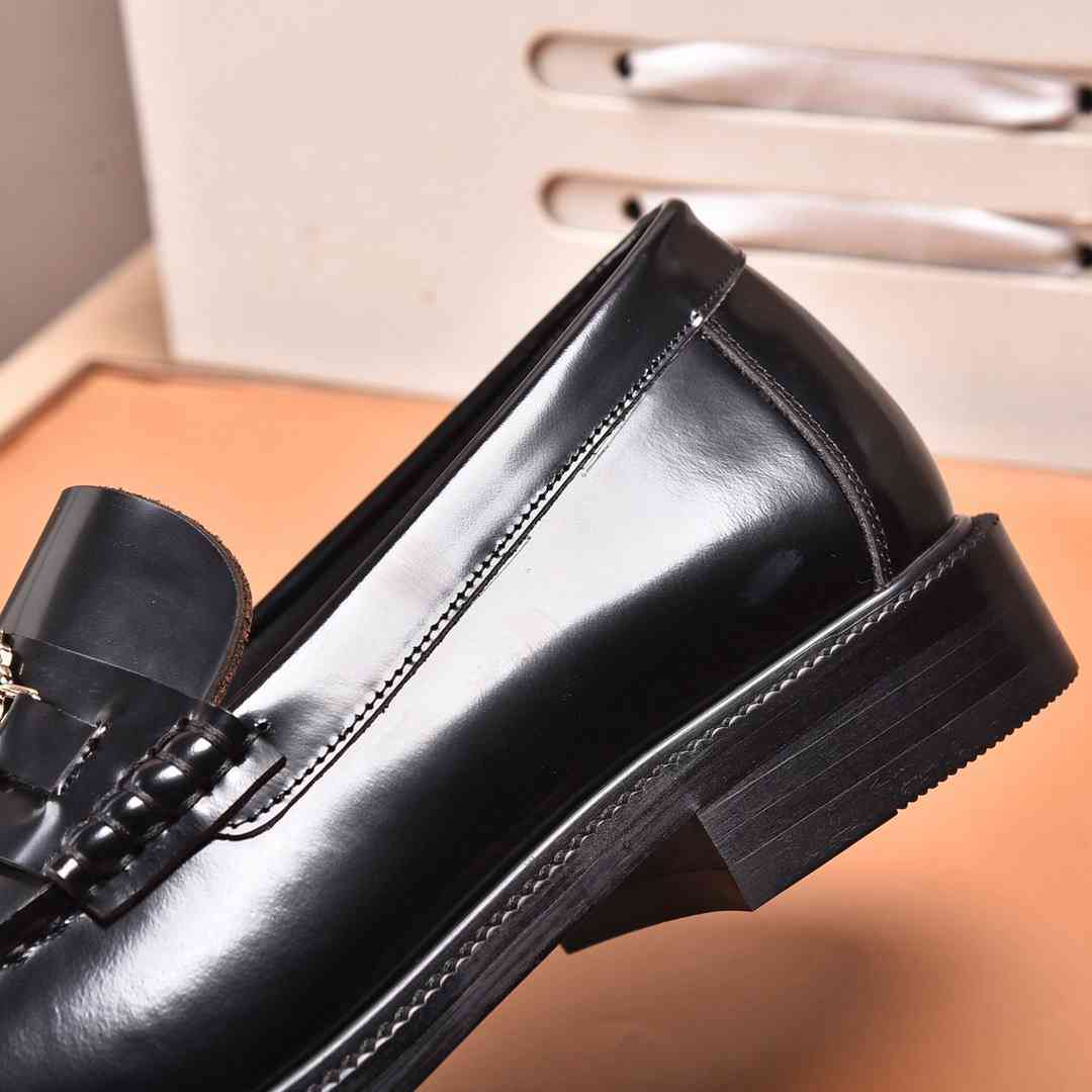 Versace Fashion Men's Business Leather Shoes 27