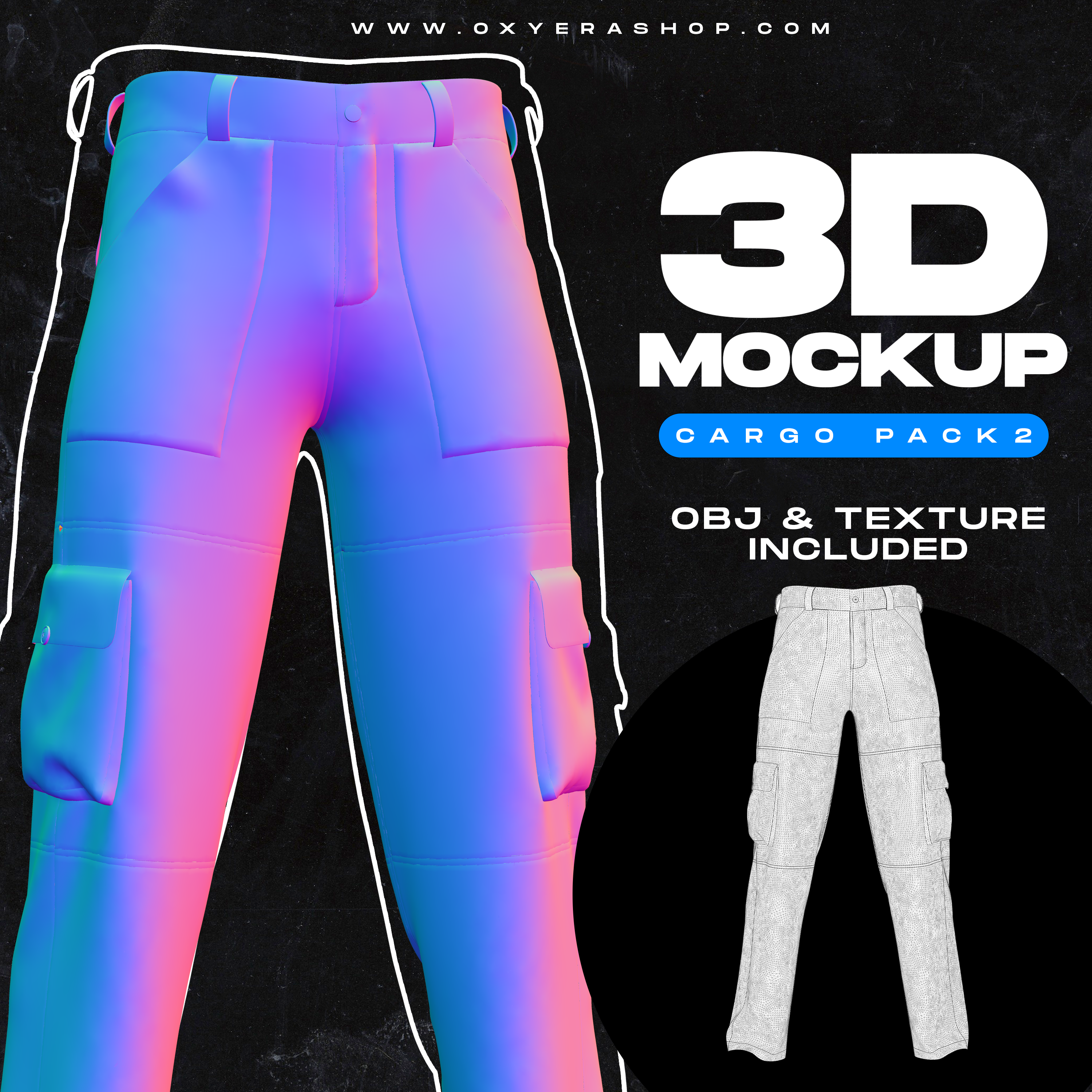 Free Brand Trouser Mockup