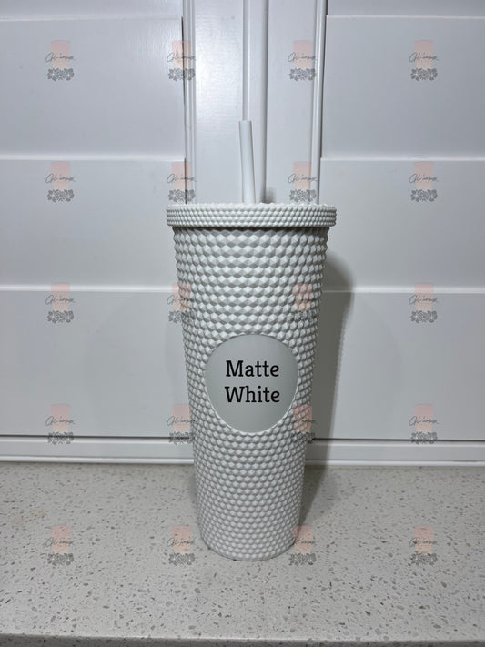 24oz Matte Studded Cup – All Things Blank
