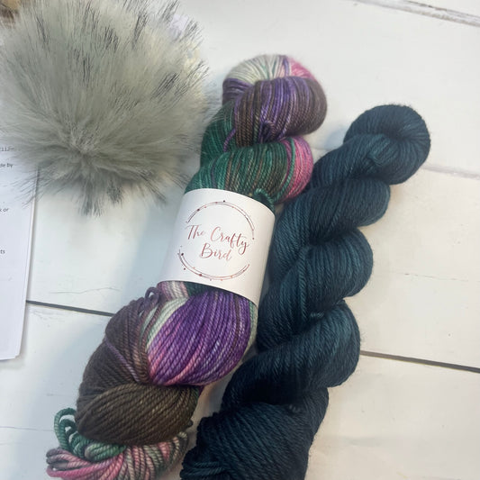 Seashore Diamond in the Rough Crochet Hat Kit - Intermediate - NEW – The  Crafty Bird