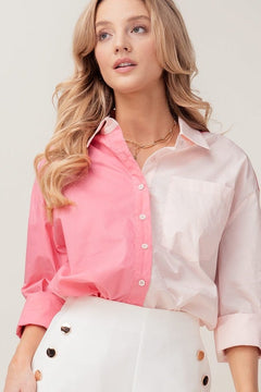 Pretty in Pink long sleeve top