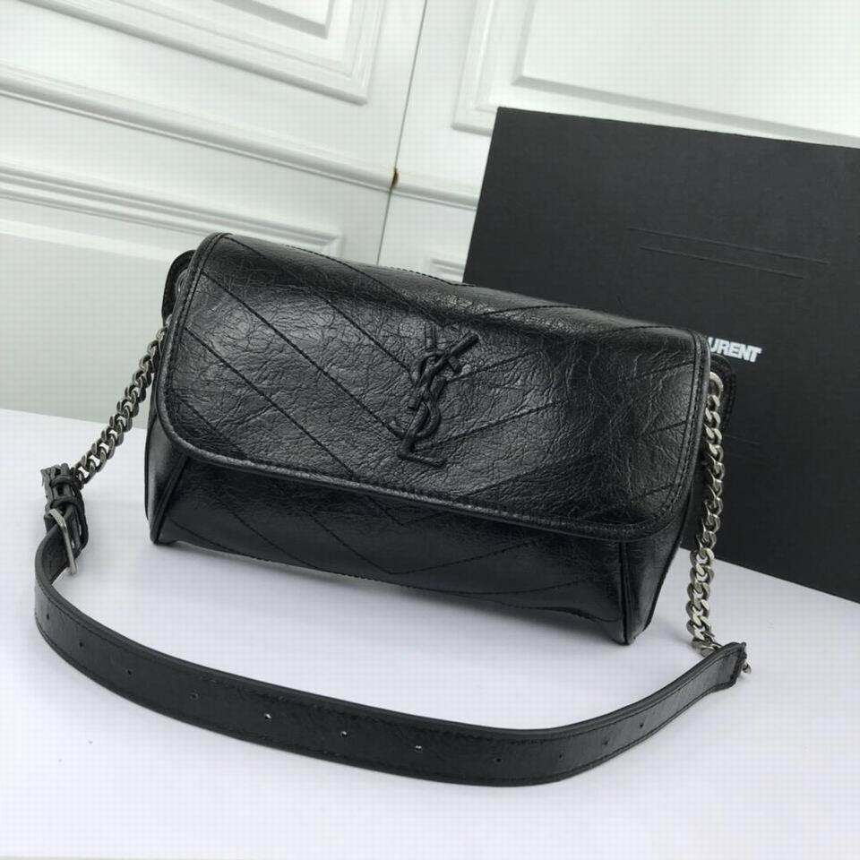 ysl women leather shoulder bag satchel tote bag handbag shopping