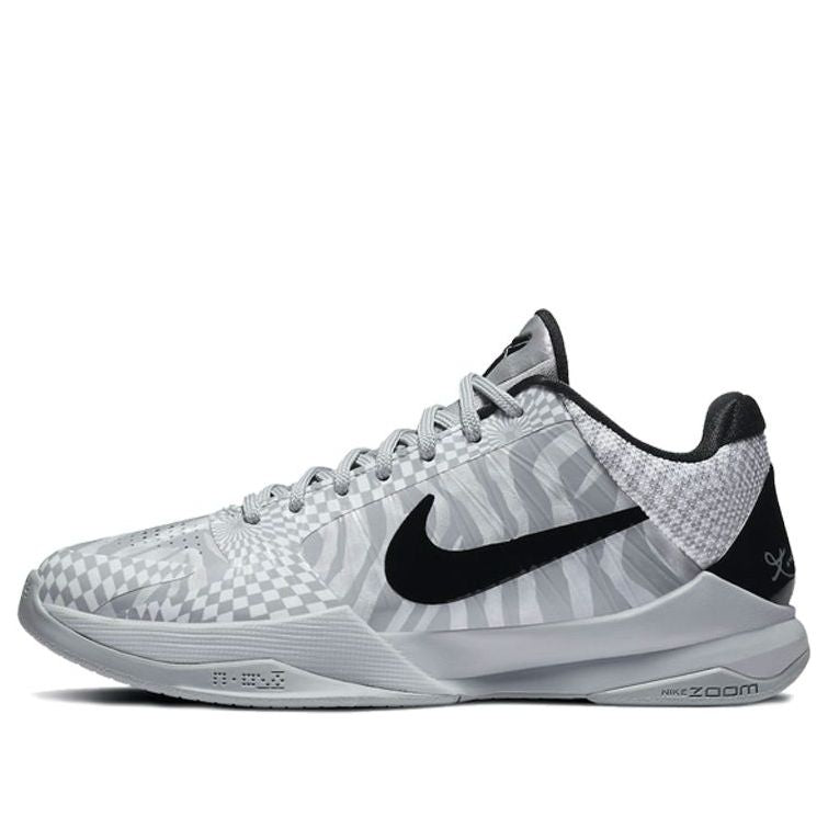 Nike Zoom Kobe 5 Protro 'DeMar DeRozan' PE Wolf Grey/White/Black CD4991-003 KICKSOVER