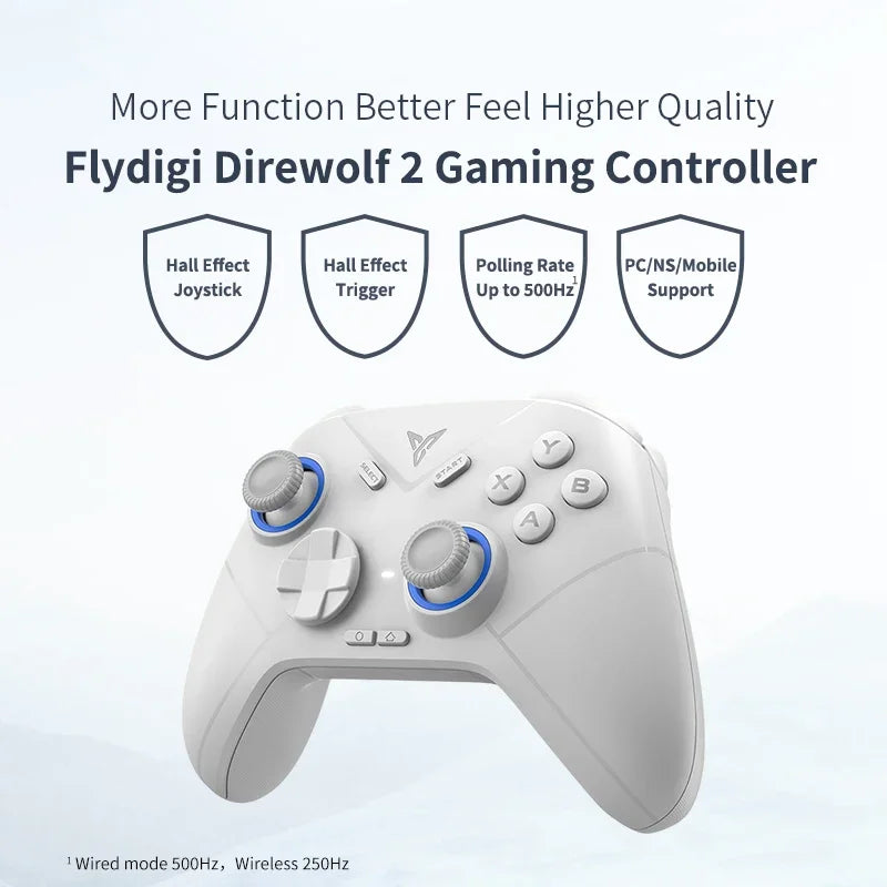 Flydigi Direwolf 2 Gaming Controller Support PC/NINTENDO SWITCH Wireless Version Gamepad for Android/iOS Phone