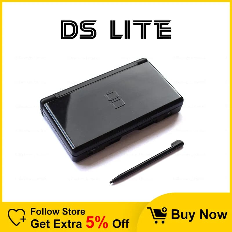 Professionally Refurbished NDSL For Nintendo DS Lite Game Console For Nintendo DSL Palm game With R4 card and TF memory card Pr