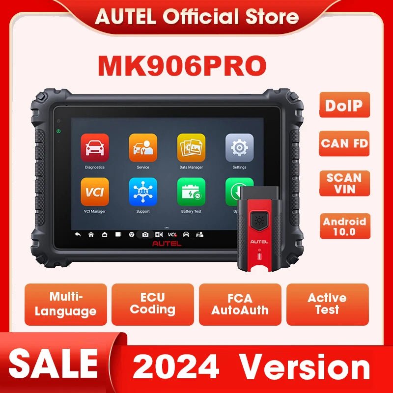 Autel MaxiCOM MK906PRO Diagnostic Tool Bluetooth Scanner Automotivo ECU Coding MK906 PRO PK MS906BT MK906S PRO Automotive Tools