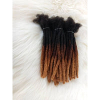 10 locs Bundle, 100% Human Hair Dreadlock Extensions with Honey Tips I -  Eazynappy