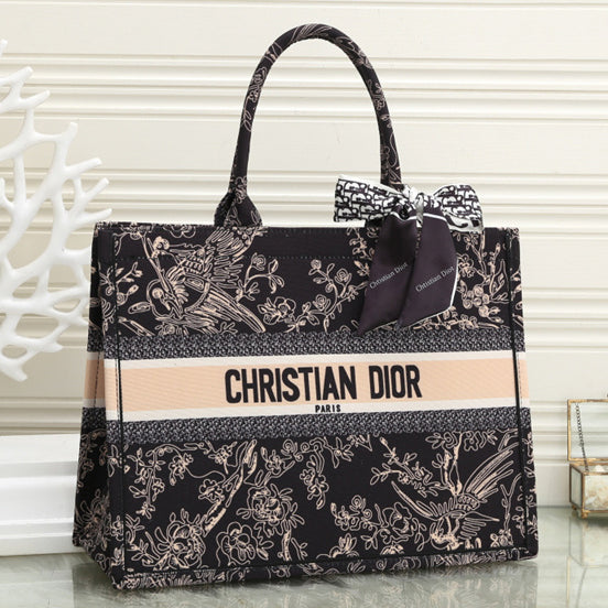 Christian Dior Fashion Classic Tote Bag Shoulder Bag Shopping Ba