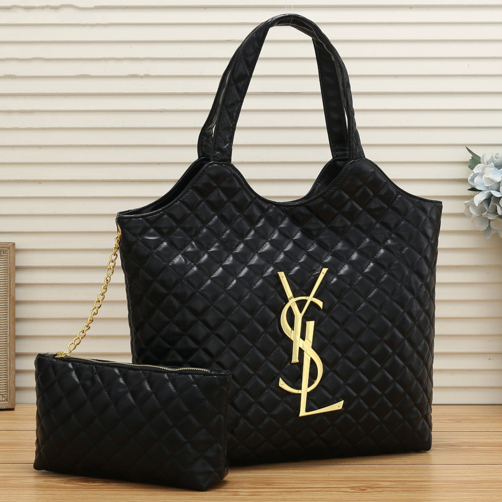 YSL Yves Saint Laurent New Hot Sale Large Capacity Tote Bag Leat