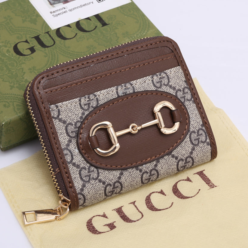 GG Trendy Cropped Zip Wallet Clutch Bag