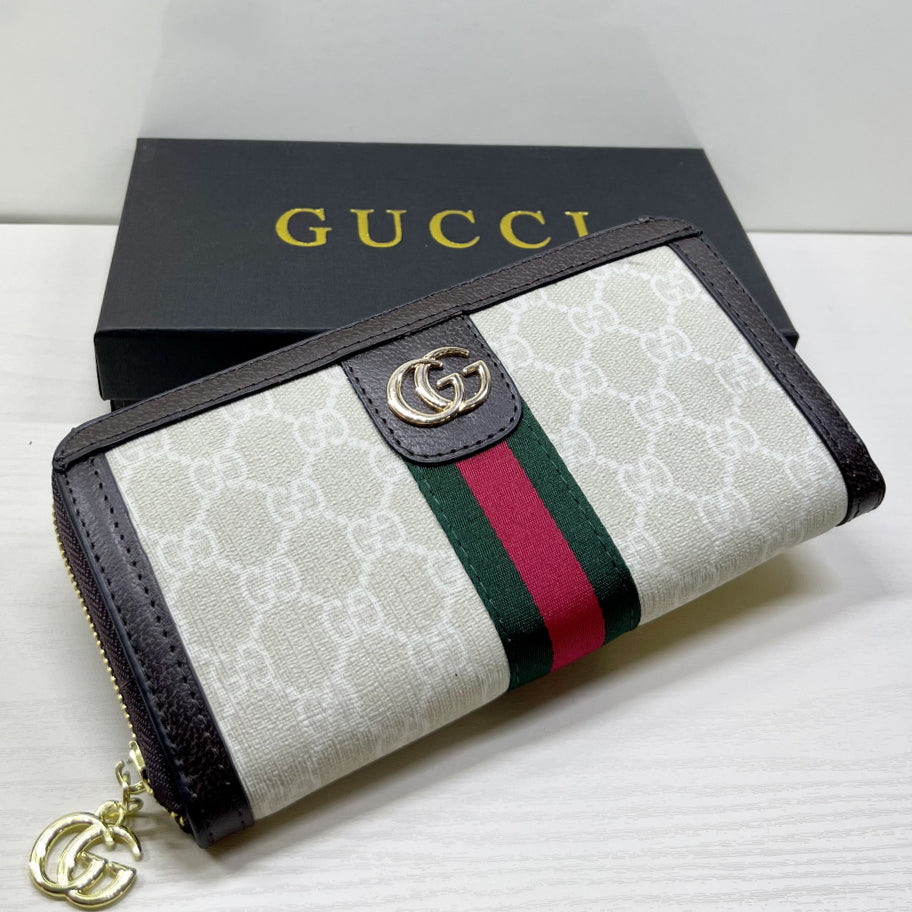 GG Fashion Long Zip Wallet Card Holder Hand Bag