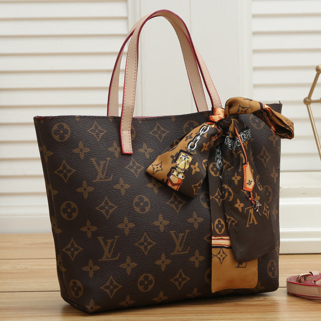 LV Louis vuitton classic hot sale letter printing stitching color