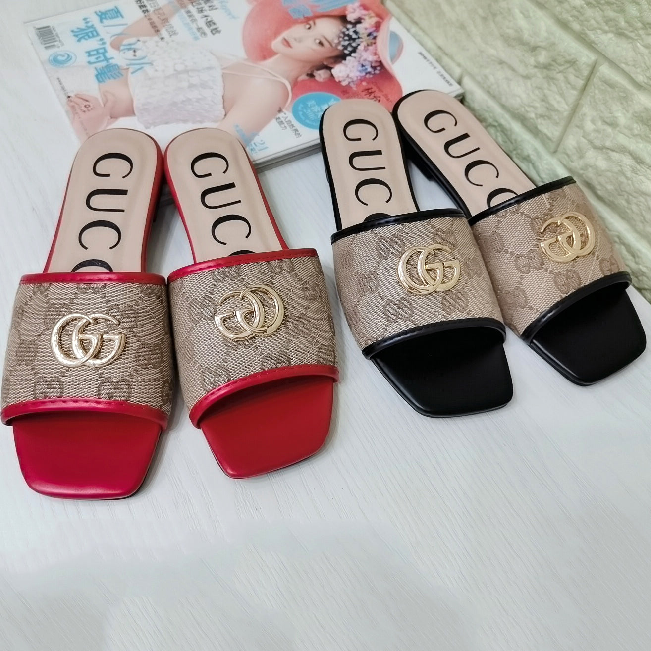GG Fashion Men's and Women's Shoes Sandals Slippers