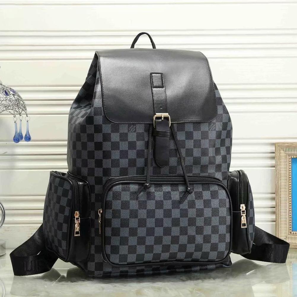 Louis Vuitton LV Women Men Luggage bag color cloud printing gradient