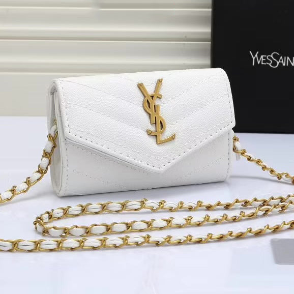 YSL Saint Laurent Fashion Women's Chain Shoulder Bag Crossbo