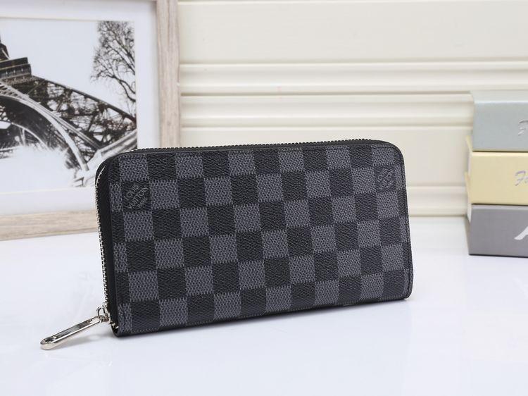 Louis Vuitton LV Long Wallet Fashionable Men and Women Clutches 