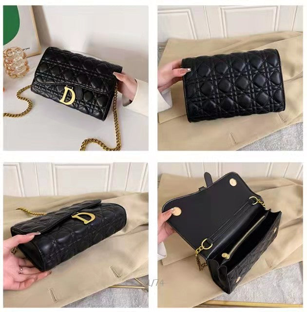 Christian Dior Fashion Women's Chain Handbag Shoulder Bag Cr