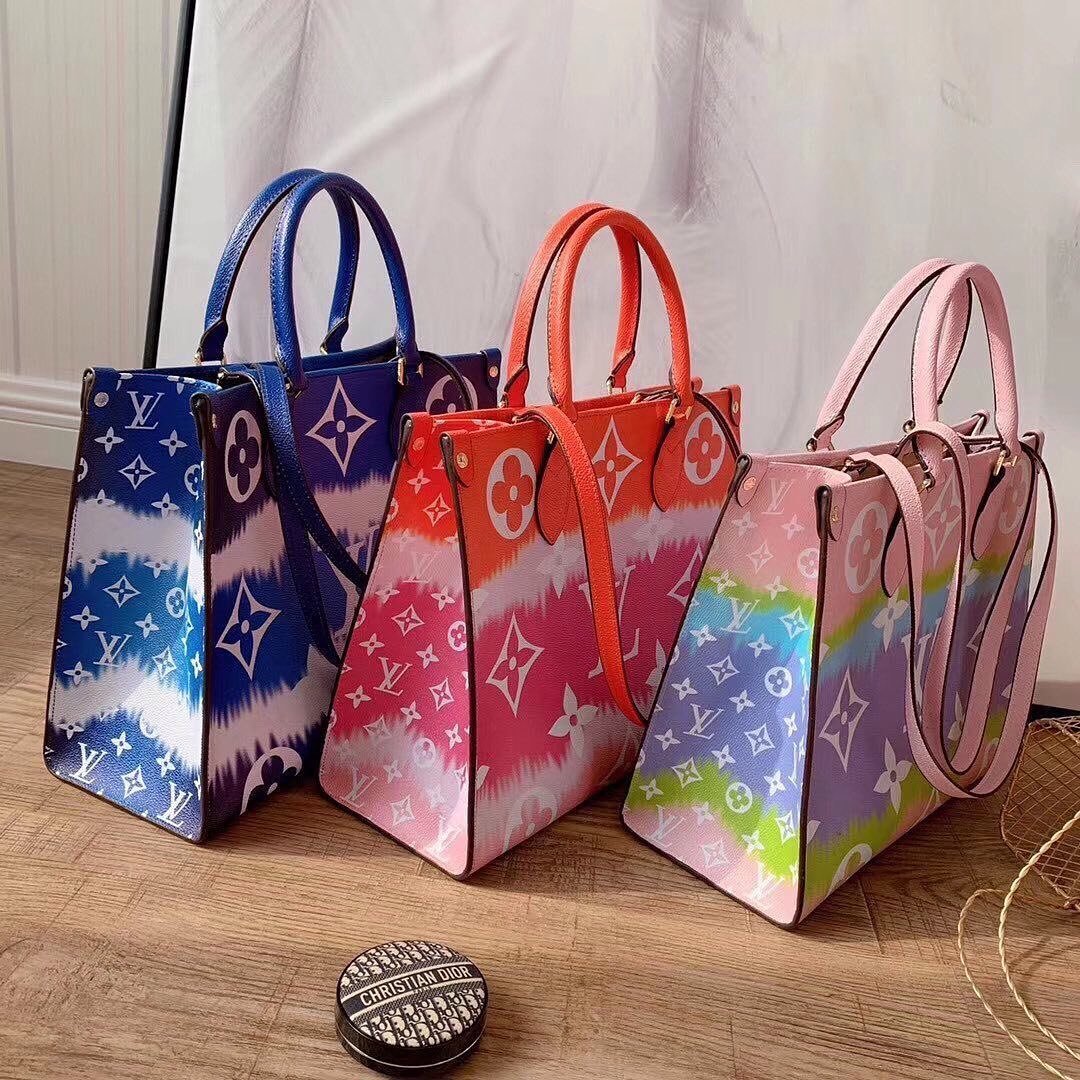 LV Louis Vuitton Women's Tote Bag Shopping Bag Handbag