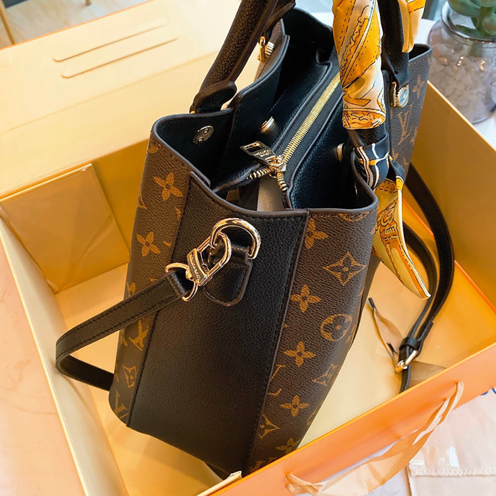 LV Louis Vuitton Fashion Hot Sale Women's Letter Print Stitc