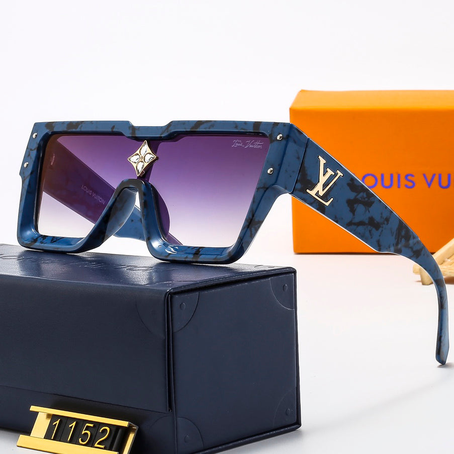 LV Louis vuitton large frame men's casual glasses sunglasses