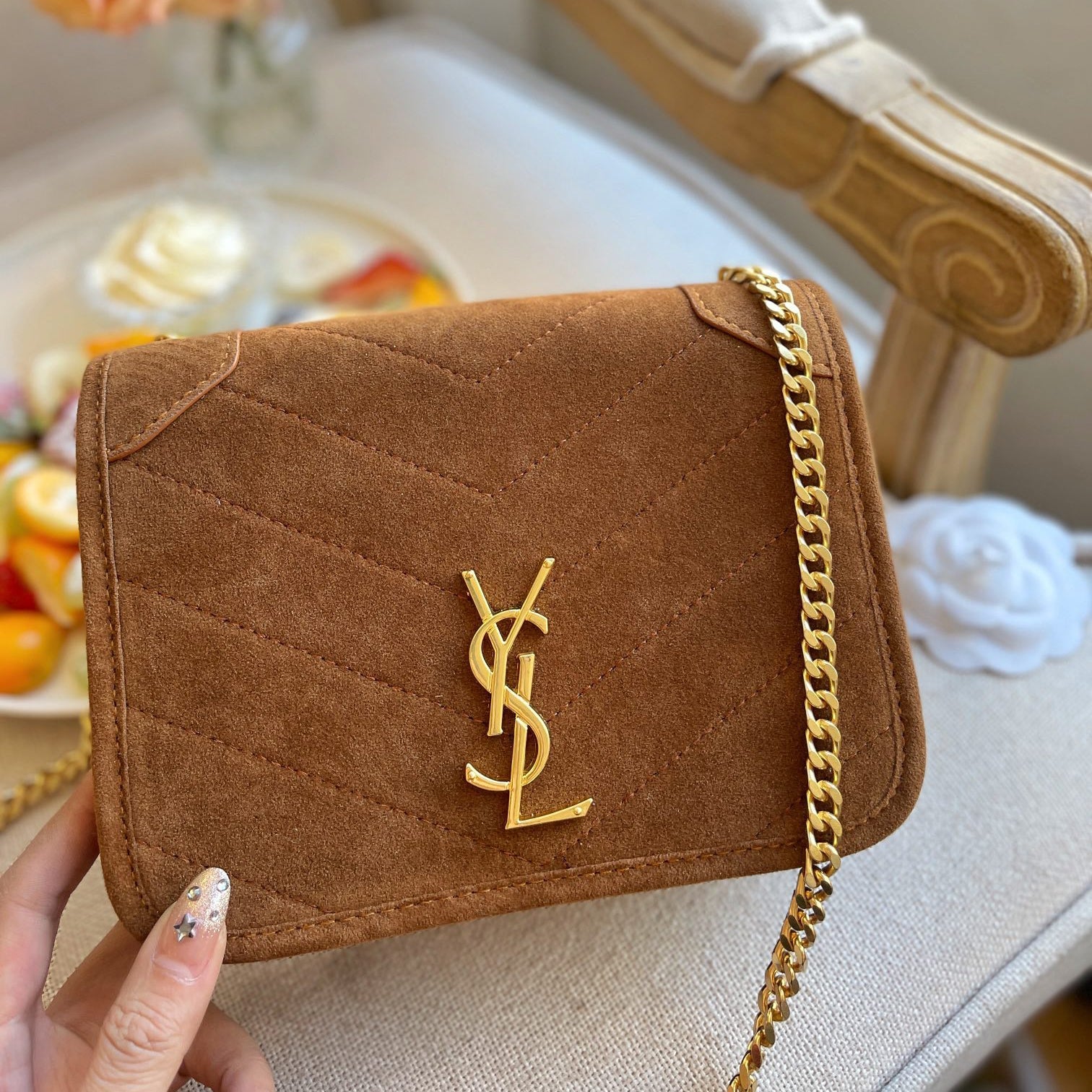 YSL Saint Laurent messenger bag chain bag shoulder bag